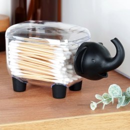 Pojemnik na Patyczki Słonik Dekoracyjny 15,5 x 7 x 8 cm VILDE Przezroczysty