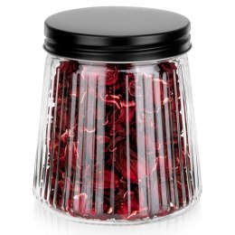 Pojemnik na produkty sypkie szklany z pokrywką 700 ml