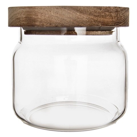 Pojemnik Szklany Sypkie Produkty 500 ml ORION z Uszczelką 10 x 9 cm