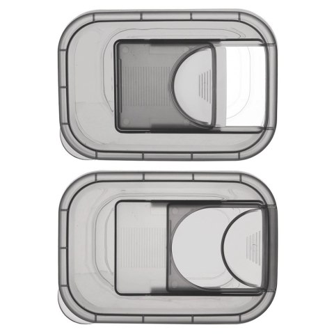 Pojemnik na Kapsułki Karmę Sypkie 1,9 L ORION z Dozownikiem 16,5 x 16,5 cm