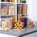 Pojemnik na Sypkie Piętrowany 1,85 L VILDE z Pokrywką Zamykany 16,5 x 16 cm