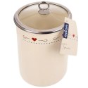 Pojemnik Emaliowany TONCA 1,9 L ORION Szklana Pokrywka 21 x 13 cm