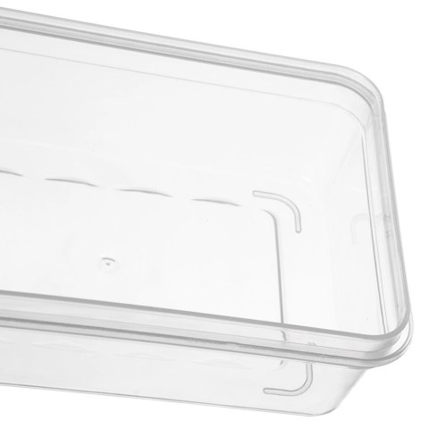 Pojemnik na Wędliny Sery 1 L ORION Falowane Dno Zmywarka 28,5 x 11 cm