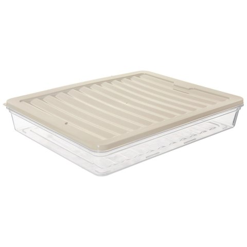 Pojemnik na Wędliny Sery 2 L ORION Falowane Dno Zmywarka 28,5 x 22,5 cm