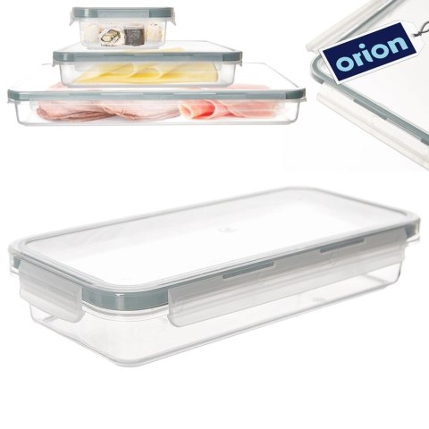 Pojemnik na Wędliny Sery 400 ml ORION Szczelny Mrożenie 21,5 x 10,5 cm