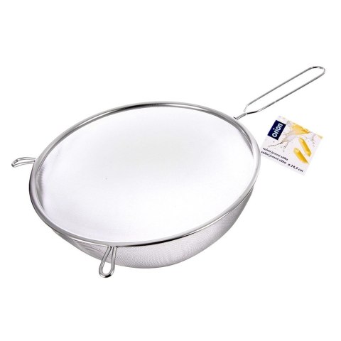 Sitko kuchenne stalowe z uchwytem 24,5 cm