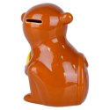 Skarbonka Ceramiczna Małpka na Prezent dla Dzieci Dorosłych VILDE 12x16,5cm