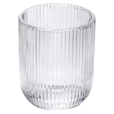 Szklanki Zestaw 6 szt. 250 ml VILDE Ryflowane Szkło do Zmywarki 7,5 x 7,5cm