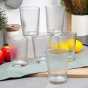 Szklanki Zestaw 6 szt. 425 ml EXCELLENT HOUSEWARE Grube Zdobione