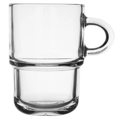 Szklanki do Kawy Herbaty Zestaw 6 szt. 350 ml LAV z Uchem do Zmywarki