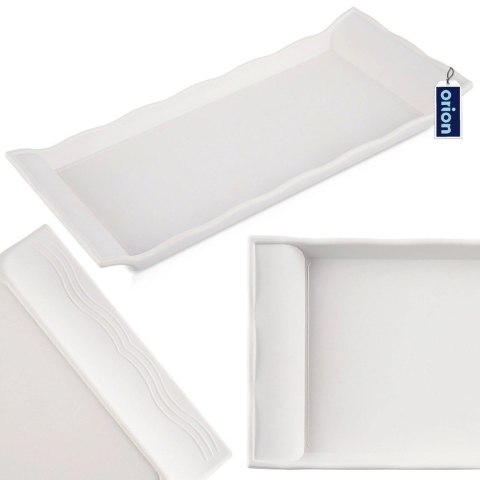 Taca do Serwowania 29,5 x 13 cm ORION Tworzywo Prostokątna Stabilna