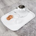 Taca do Serwowania Plastikowa Antypoślizgowa 43,5 x 31,5 cm ORION Biała