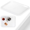 Taca do Serwowania Plastikowa Antypoślizgowa 45,5 x 35,5 cm ORION Biała