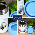 Termos Obiadowy Termiczny Stalowy Dziecięcy dla Dzieci Autka ORION 450ml