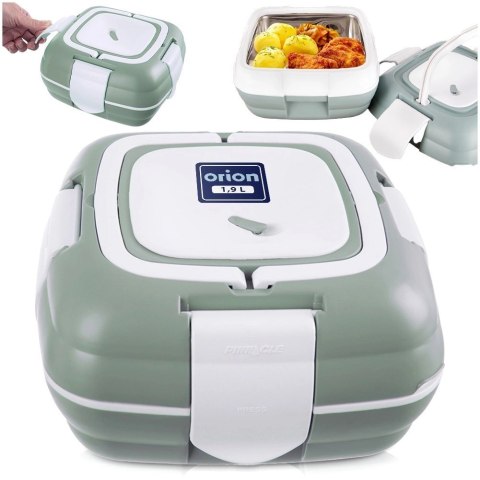 Termos Obiadowy Stalowy 1,9 L ORION Zielony Szczelny Idealny na Gorący Obiad