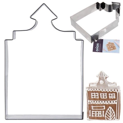 Wykrawacz do Ciastek Domek 10 cm Stal Nierdzewna Solidny ORION
