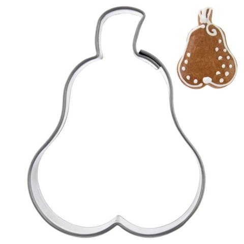 Wykrawacz do Ciastek Gruszka 4,5 cm Stal Nierdzewna Solidny ORION