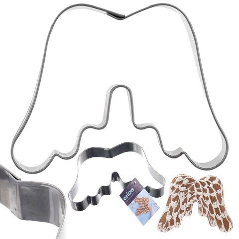 Wykrawacz do Ciastek 11 cm ORION Skrzydła Anioła Stal Nierdzewna Duży