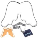 Wykrawacz do Ciastek 7 cm ORION Skrzydła Anioła Stal Nierdzewna Mały