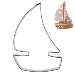 Wykrawacz do Ciastek 8,5 cm ORION Żaglówka Ze Stali Nierdzewnej