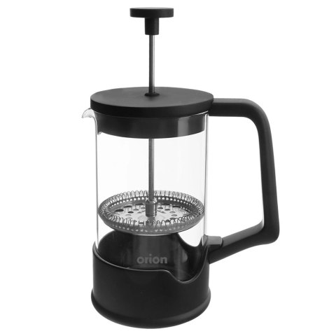 Zaparzacz Tłokowy 400 ml ORION BLACK French Press Szkło i Stal
