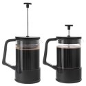 Zaparzacz Tłokowy 400 ml ORION BLACK French Press Szkło i Stal
