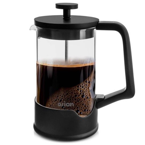 Zaparzacz Tłokowy 650 ml ORION BLACK French Press Szkło i Stal