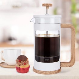 Zaparzacz Tłokowy 1 L ORION WHITELINE French Press Szkło Borokrzemowe