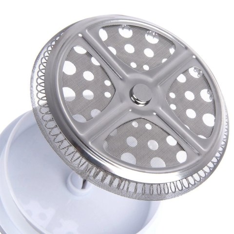 Zaparzacz Tłokowy 400 ml ORION WHITELINE French Press Szkło Tłok