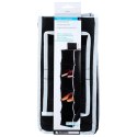 Organizer Wiszący do Szafy 6 Półek 30 x 15 x 84 cm STORAGE SOLUTIONS Czarny
