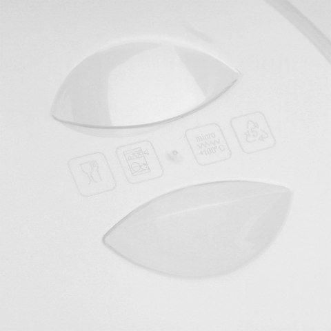 Pokrywka do Mikrofali Anty Rozprysk Zmywarka VILDE Uchwyt 24 cm