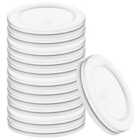 Zestaw 12 Pokrywek do Słoika Jogurt 68 cm Szczelna ORION Desery 300 ml