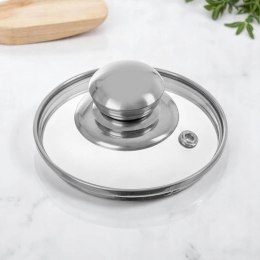 Pokrywka Szklana Żaroodporna Odpowietrznik 10 cm ORION Zmywarka