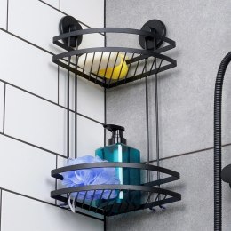 Półka pod Prysznic Prysznicowa Metalowa Narożna BATHROOM SOLUTIONS 38 cm