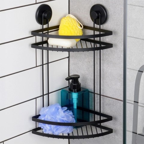 Półka pod Prysznic Prysznicowa Metalowa Narożna BATHROOM SOLUTIONS 38 cm