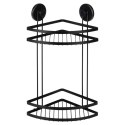 Półka pod Prysznic Prysznicowa Metalowa Narożna BATHROOM SOLUTIONS 38 cm