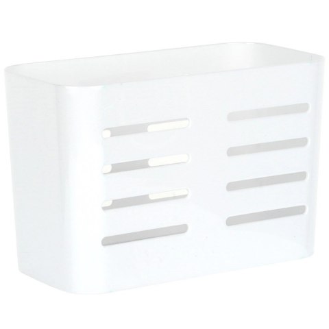 Półka Pod Prysznic Biała Duża Prostokątna na Przyssawki 185 x 9 cm BS