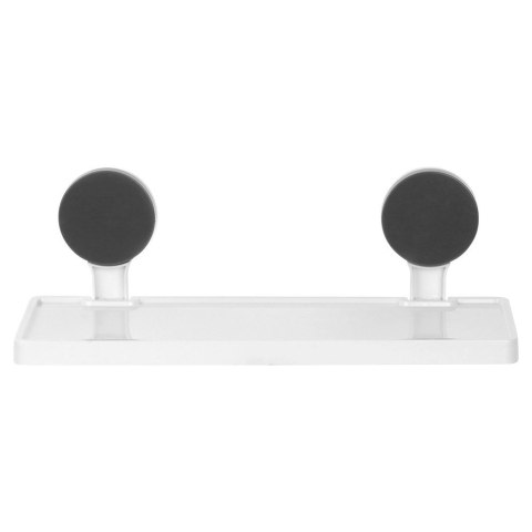 Półka Pod Prysznic Biała Długa na Przyssawki Koszyk 32 x 115 cm BS