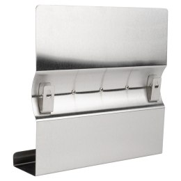 Wieszak na Klucze z Półką Stalowy Magnetyczny 5 Haczyków ORION 24x7,5x24 cm