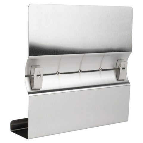 Wieszak na Klucze z Półką Stalowy Magnetyczny 5 Haczyków ORION 24x7,5x24 cm