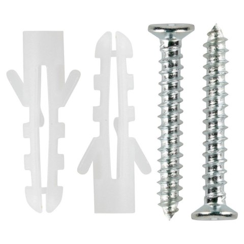 Wieszak na Klucze z Półką Stalowy Magnetyczny 5 Haczyków ORION 24x7,5x24 cm