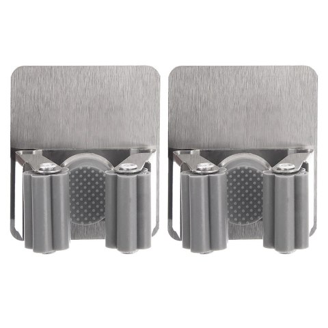 Wieszak na Mopa Samoprzylepny 2 szt. ORION Stal Nierdzewna do 5 kg