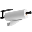 Wieszak na Ręcznik Papierowy VILDE Czarny Stal Nierdzewna 33,5 cm
