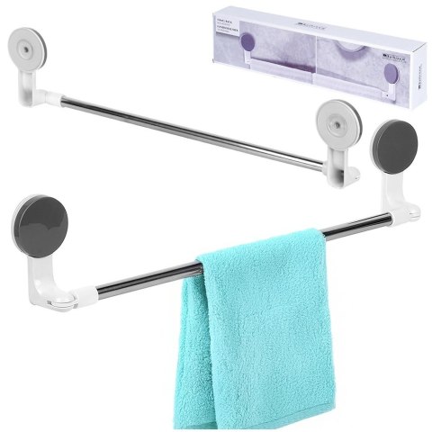 Wieszak na Ręczniki Stalowy 59,5 cm BATHROOM SOLUTIONS na Przyssawki