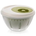 Wirówka Suszarka do Sałaty ELA 4,5 L ORION Ręczna z Korba Zielono-Biała
