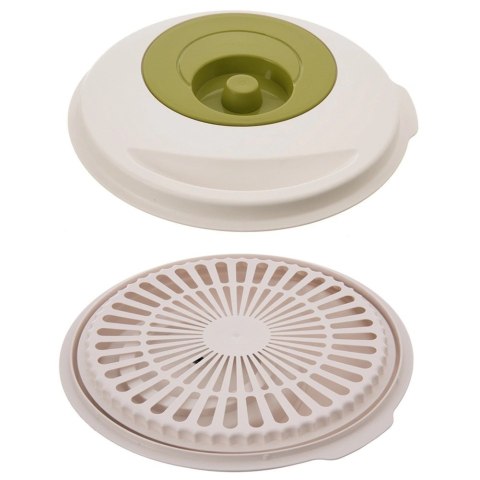 Wirówka Suszarka do Sałaty ELA 4,5 L ORION Ręczna z Korba Zielono-Biała