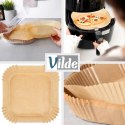 Wkład do Frytkownicy Air Fryer 100 szt. VILDE Papier Kwadratowy 19 x 19 cm