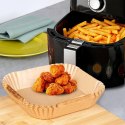 Wkład do Frytkownicy Air Fryer 50 szt. VILDE Papier Kwadratowy 19 x 19 cm