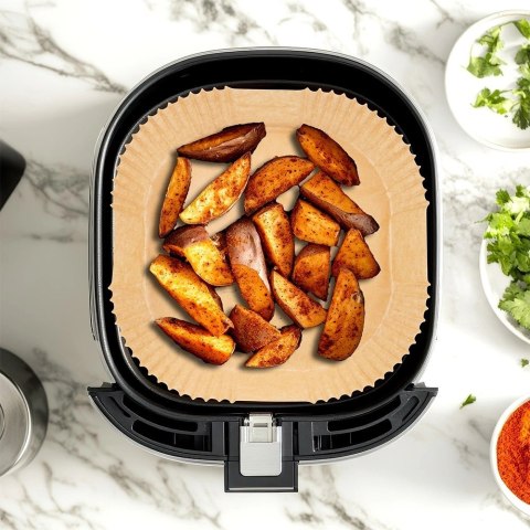 Wkład do Frytkownicy Air Fryer 50 szt. VILDE Papier Kwadratowy 23 x 23 cm