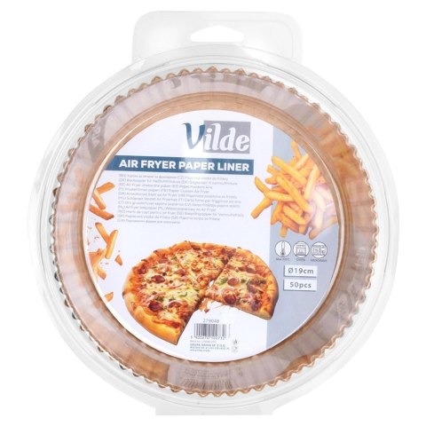 Wkład do Frytkownicy Air Fryer 50 szt. VILDE Pergaminowy Okrągły 19 cm